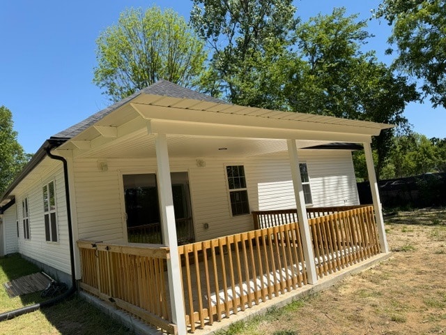 Covered Deck Build