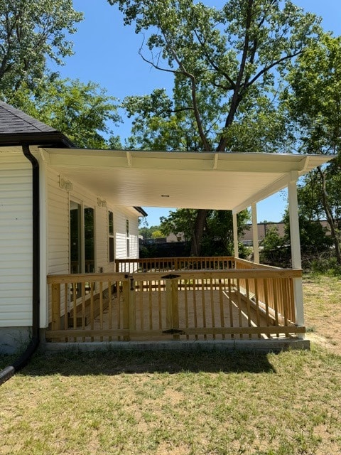 Porch & Deck with Steps