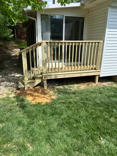 Backyard Deck Build